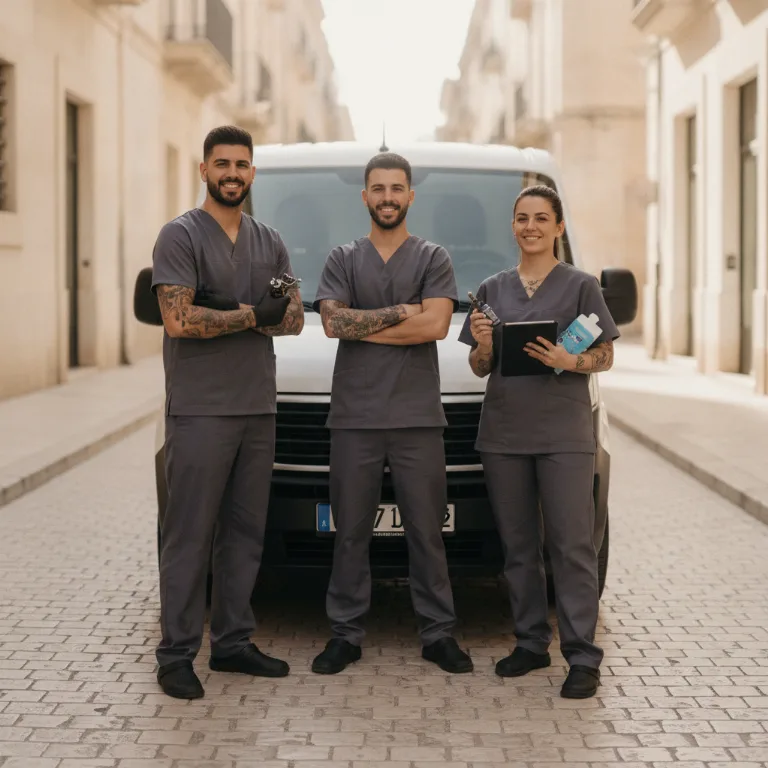 Tatuador equipo en Santa Cruz de Tenerife